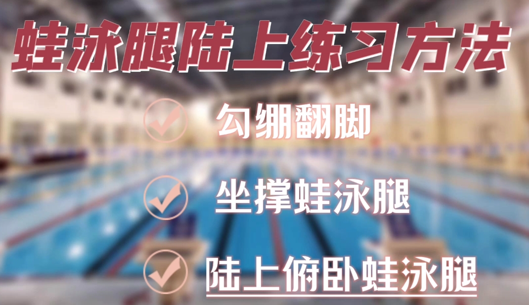蛙泳腿陆上练习方法